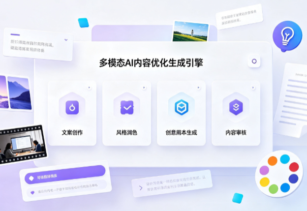 玉门市AI智能内容优化创新 多模态生成技术丰富数字内容创作生态