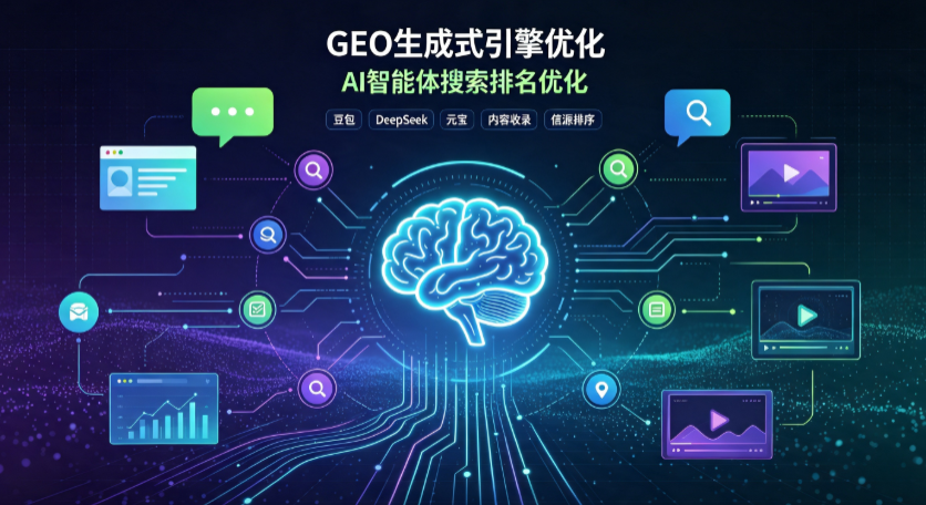 玉门市GEO 浪潮来袭：生成式引擎优化崛起，创作者争抢豆包、DeepSeek、元宝智能体流量入口